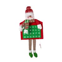 Bothyi - Accesorios De Calendario Colgante De Navidad, Cuenta Regresiva Para Navidad, Muñeco De Nieve De Año Nuevo Para La Oficina