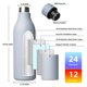 thumbnail image 3 of Botella Térmica De Acero Inoxidable Aislada De 750 Ml, 3 of 6