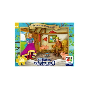 Puzzle 100 Piezas - El Principe Disfrazado - Toyng