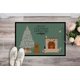 thumbnail image 2 of Felpudo Caroline's Treasures 46 × 69 cm Navidad Beige, 2 of 7