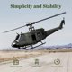 thumbnail image 3 of Helicóptero RC Carmanon UH1 Bell Huey 271 Escala Brushless, 3 of 3