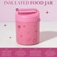 thumbnail image 2 of Frasco de Alimentos Paris Hilton 350ml Acero Inoxidable Aislado Rosa, 2 of 7