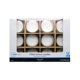 thumbnail image 1 of Velas Votivas Mainstays Sin Aroma Vidrio 40g Pack 12, 1 of 3