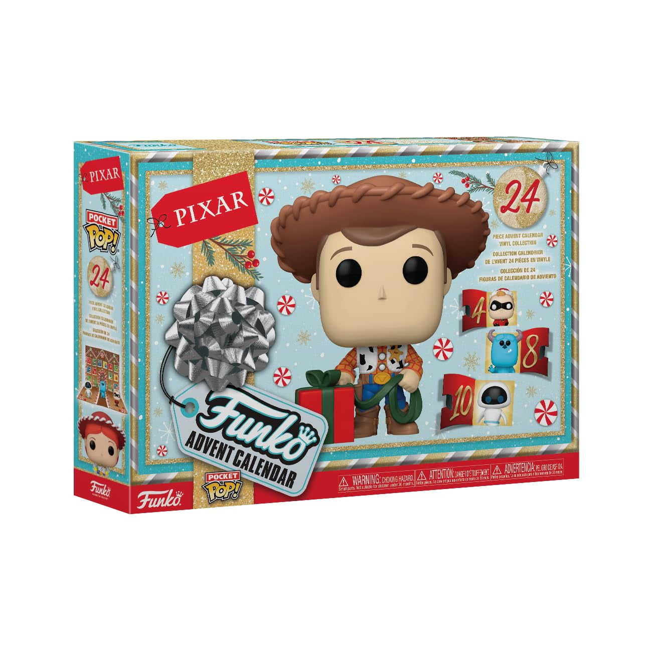 Calendario De Adviento Funko Pop! ¡pixar 2024 Con 24 Pocket Pop! ¿figuras
