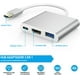 thumbnail image 3 of Adaptador Hub 3 En 1 Usb Tipo C A Usb C Hdmi Usb 3.0 4k Mac, 3 of 8