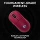thumbnail image 5 of Ratón inalámbrico para juegos Logitech G PRO 2 Lightspeed Magenta, 5 of 8