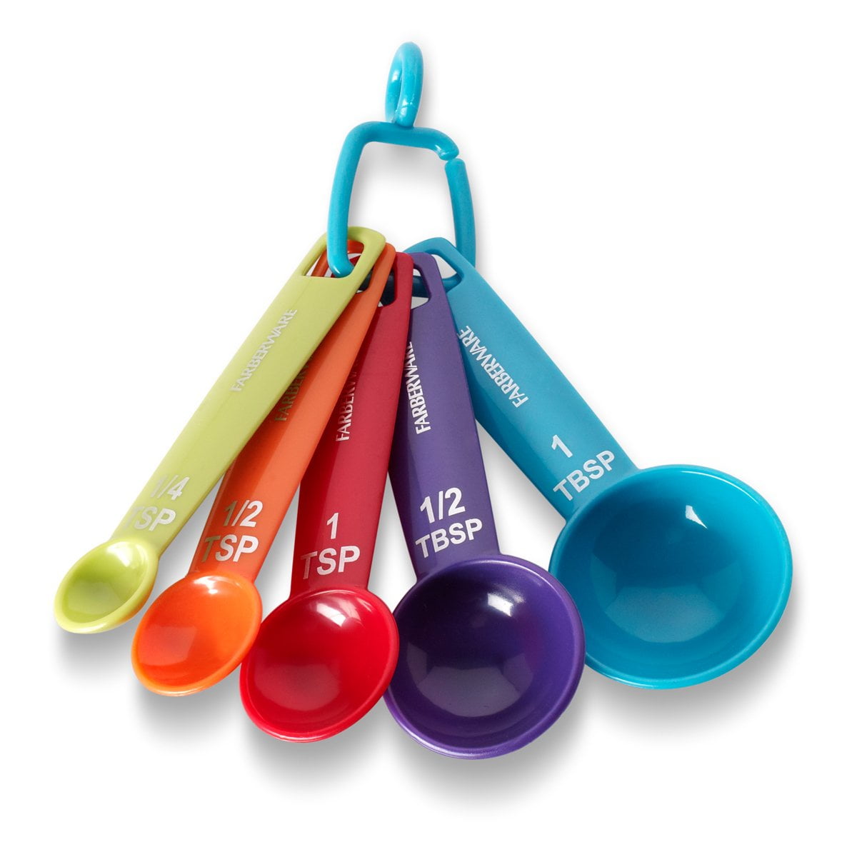 Juego De 5 Cucharas Medidoras Farberware Para Secar Y Mojar