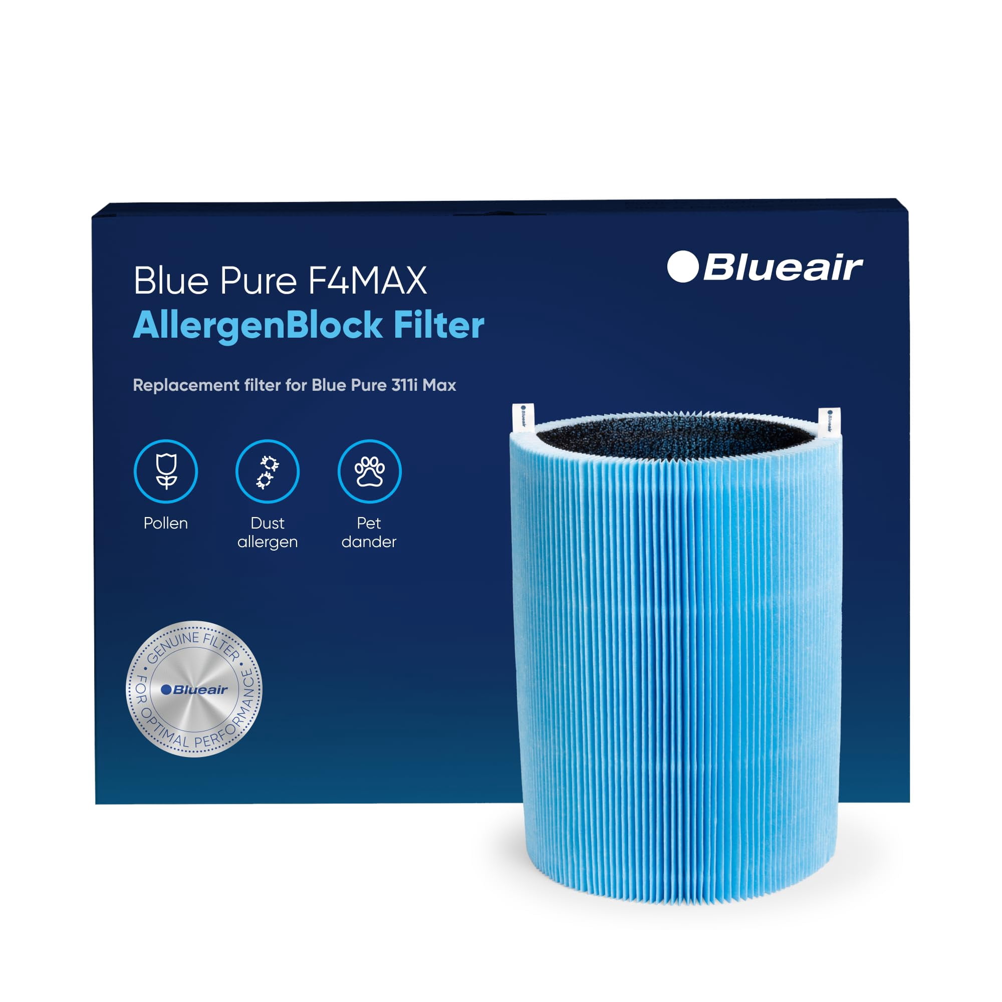 Filtro Purificador De Aire Blueair Blue Pure 411 Max Series