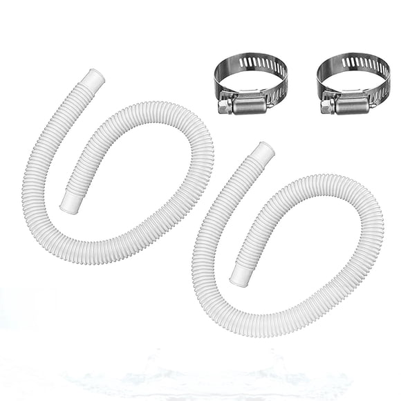 Manguera de repuesto para bomba de piscina 1.5 x 41 cm, paquete de 2, CanyRoom