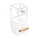 thumbnail image 5 of Comedero Automático De Acrílico Transparente Para Pájaros Cockatiel Perico S, 5 of 5