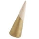 thumbnail image 2 of Anillo Pulsera Soporte de exhibición Estante Forma de cono Madera natural L-8cm, 2 of 5