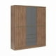 thumbnail image 1 of Closet Troy 6 Puertas Con 3 Cajones Titanium, 1 of 2