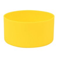 Ioensy - Botellas De Agua Manga Inferior Bota De Silicona Resistente Al Calor Ligero Durable Amarillo