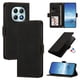 thumbnail image 1 of Funda Billetera Delgada para Xiaomi Redmi Note 15 5G / 4G con Ranuras y Soporte Negro, 1 of 6