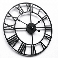 Hogarly - Reloj De Pared Vintage 60 Cm 3D Grande Retro Hierro