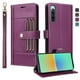 thumbnail image 1 of FOXDOCK Funda tipo Cartera para Sony Xperia 10 IV – Cubierta de Cuero PU con Múltiples Ranuras, Bolsillo para Efectivo y Correa de Muñeca, 1 of 6