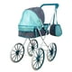thumbnail image 2 of Coche de Muñecas Estilo Clásico Lujoso Celeste, 2 of 5