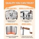 thumbnail image 2 of Popper Cook N Home para palomitas de cocina, acero inoxidable, 6 litros, 2 of 6
