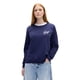 thumbnail image 1 of Sudadera con cuello redondo con logo GAP para mujer, nueva, color azul marino, talla XXL, 1 of 1