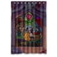 thumbnail image 1 of Cortina de ducha de La Bella y la Bestia, juego de cortinas de baño con ganchos, tamaño 48 x 72 pulgadas, 1 of 3