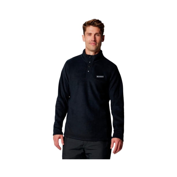 Polar Columbia Hombre Steens Mountain Half Snap II Negro negro L