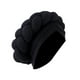 thumbnail image 3 of Turbante Africano Para Mujer, Pañuelo Para La Cabeza, Sombrero Para Fiesta Femenina, Boda, Negro., 3 of 3