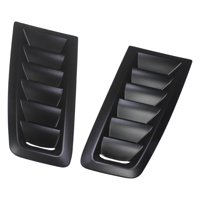 Ioensy - 2X Bonnet Air Vents Hood Trim Car Hood Vent Scoop Kit Para Ford Focus Rs