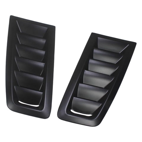 Ioensy - 2X Bonnet Air Vents Hood Trim Car Hood Vent Scoop Kit Para Ford Focus Rs
