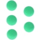 thumbnail image 1 of 2.5 '' eva ball bouncy balls soft foam balls pet kid toys paquete de 5 verde, 1 of 5