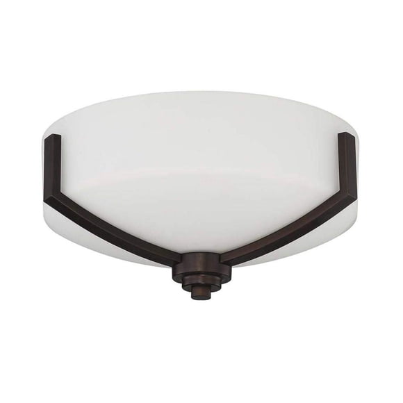 Lámpara de techo Sunset Hadley de montaje al ras 34x16 cm 120V