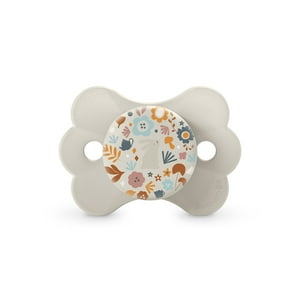 Suavinex - Chupete Wonder Butterfly Beige Fisiologico Silicona 0-6 Meses