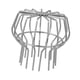 thumbnail image 5 of Filtro de protección para canalones, colador de desagüe, bajante de lluvia, antiobstrucción, cubierta de desagüe de techo exterior, protector de canalones, limpiador 4 pulgadas, 5 of 5