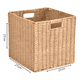 thumbnail image 2 of Canasto organizador decorativo mimbre plegable beige, 2 of 3