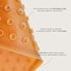 thumbnail image 4 of Tapete de baño Hevea de caucho natural antideslizante (Natural), 4 of 6