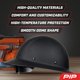 thumbnail image 2 of Casco Dynamic WolfJaw de fibra de vidrio de ala completa, negro, 2 of 8