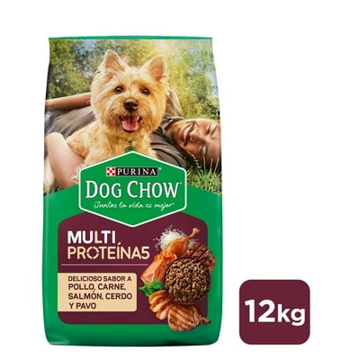Alimento Seco Perro Adulto Multi Proteina Carne Bolsa 12 Kg Dog Chow