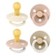 thumbnail image 1 of Baberos para Chupete Colour Soother – Pack de 4, Látex de Caucho Natural, 0‑6 meses, 1 of 7