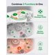 thumbnail image 5 of Spa para pies Medisana plegable de 8 L, calor y masaje, 5 of 9