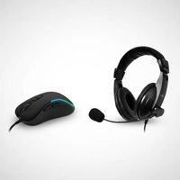 Monster Games - Combo Monster Audifono + Mouse Multicolor 29Mtgh550Bk+29Mtgm1042