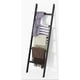 thumbnail image 1 of Toalleros Blanket Ladder WTZ de bambú de 5 capas, color negro, 1 of 9