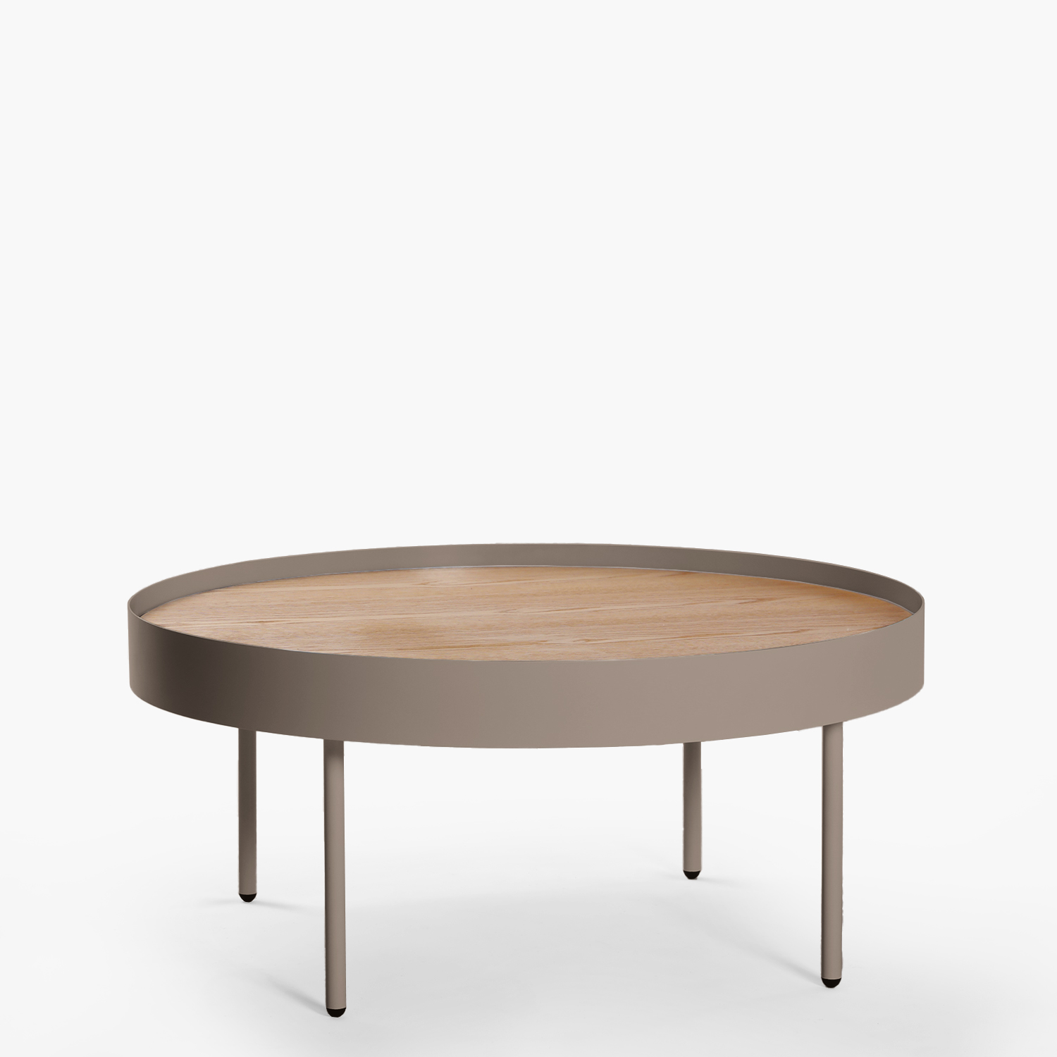 Form Design - Mesa Centro Teo Taupe Ash