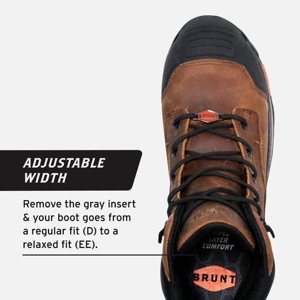 Botas de trabajo BRUNT Perkins Comp Toe impermeables para hombre
