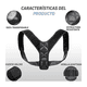thumbnail image 3 of Corrector De Postura | Soporte De Espalda Superior | 69cm, 3 of 3