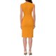 thumbnail image 3 of INSPIRE CHIC Vestido de Tubo para Mujer Regreso a Clases Atuendo de Maestra Vestido Profesional de Oficina sin Mangas Amarillo Jengibre L, 3 of 6