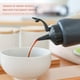 thumbnail image 4 of Juego de botellas de plástico para condimentos con tapas negras, rellenables, de 355 ml (12 oz) con boquilla, para salsas, pintura, aceite, condimentos, aderezos para ensaladas y manualidades (paquete, 4 of 7