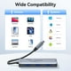 thumbnail image 2 of Adaptador USB C Hub HODO 6 en 1 con HDMI 4K, USB 3.0, SD/TF para MacBook, 2 of 3