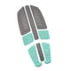 thumbnail image 2 of 8 Almohadillas De Tracción Para Tabla De Surf, Para Entusiastas De La Tabla De Surf Con Remo, Color Gris Y Verde, 2 of 3