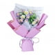thumbnail image 1 of Ramo De Flores De Ganchillo Flores De Imitación Para El Día De San Valentín Aniversario Boda Violetas, 1 of 3