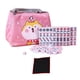 thumbnail image 3 of Juego de Mahjong Chino Portátil con Estuche de Viaje Juego de Actividades Cerebrales de Ocio Juegos de Azulejos Clásicos Juego de Mahjong de Viaje Par Rosado, 3 of 5