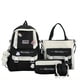 thumbnail image 5 of 4-Piece Simple & Stylish Backpack Set - Perfect for School & Everyday Use!, 5 of 5